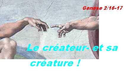 le créateur et sa créature bienvenue