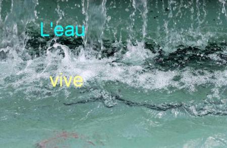  L'eau vive ( Jean 4/4 à 15 ) Bonjour Bienvenue   
