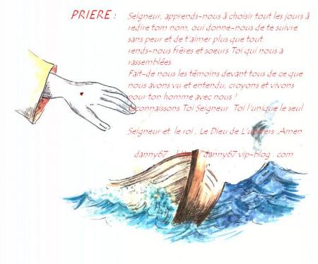 Prière  pour aujourd'hui  bonjour
