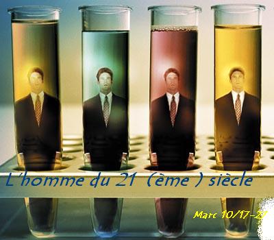 L'homme du 21 (ème) siècle bienvenue 