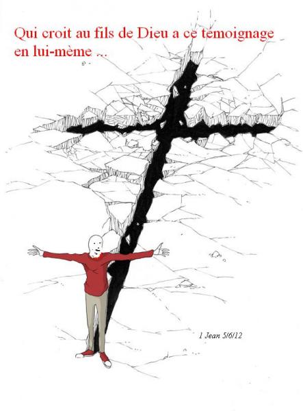 qui croit au fils de Dieu a ce témoignage en lui-mème . bienvenue